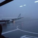 釜山空港と思いきや何とソウル空港だった!