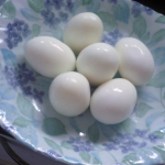 美味しい完璧な卵のゆで方、出来た~!